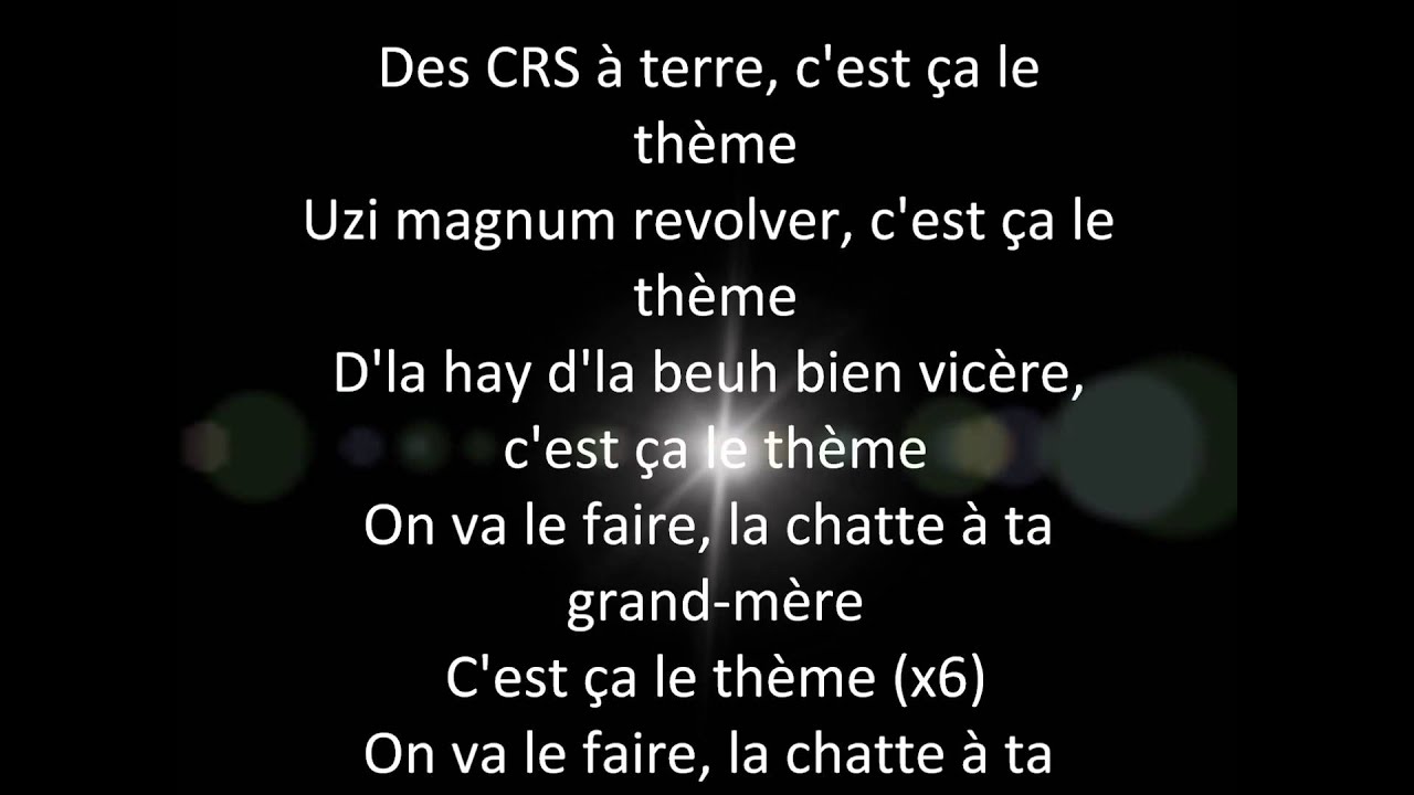La Fouine C'est ça le thème (paroles) YouTube La Fouine C'est ça le thème (paroles) YouTube