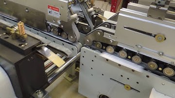 WO-750PCR Folder Gluer for 78mm width narrow box at Latvia