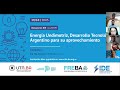 Desayuno IDE:   Energía Undimotriz  Desarrollo Tecnológico Argentino para su Aprovechamiento