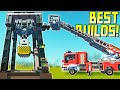 Massive Industrial Crusher, Realistic Firetruck, and More of YOUR BEST BUILDS! - Scrap Mechanic