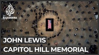 US Representative John Lewis remembered at US Capitol