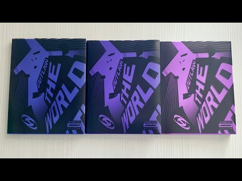 Распаковка альбома ATEEZ / Unboxing album ATEEZ THE WORLD EP.2 OUTLAW (A, DIARY, Z ver.)