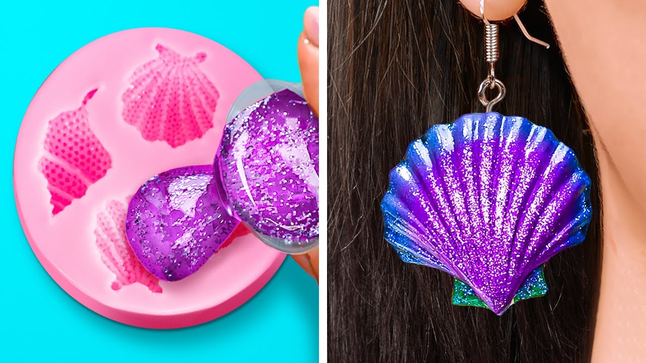 How To Create Stylish Masterpieces With Glue Gun, Epoxy Resin And Polymer Clay