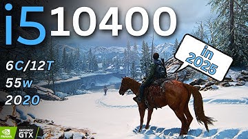 i5 10400 tested in Latest Games | 1080p