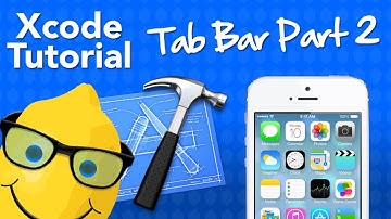 XCode 5 Tutorial Tab Bar Part 2 - Tab Bar Images - Geeky Lemon Development