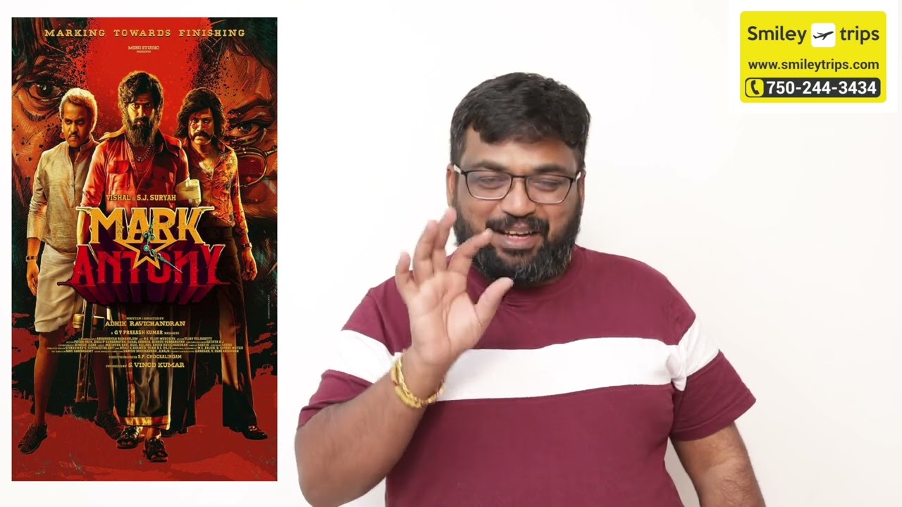 MARK ANTONY review by Prashanth  Mark Antony Movie Review  Prashanth Review  Tamil Cinema Review