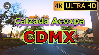 🇲🇽 #4k Recorre la Calzada Acoxpa con #musica #lofi #driving