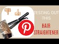 TESTING OUT! A Pinterest Hair Straightener | Krafty touch