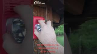 My tiktok video of me changing out a fire alarm