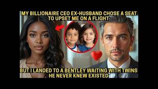 My Billionaire CEO Ex-Husband Chose A Seat To Upset me On A Flight—But I Landed To A Bentley Waiting