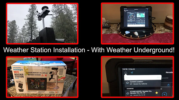 Global Access to Your Home's Weather Station & Weather Underground