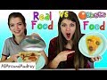 REAL FOOD VS ORBEEZ FOOD CHALLENGE / AllAroundAudrey