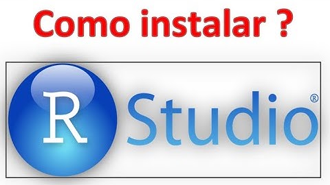 Instalando os pacotes estatísticos R e RStudio