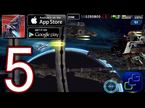 Darius Burst Second Prologue Android iOS Walkthrough - Part 5 - Mission Mode Level 1