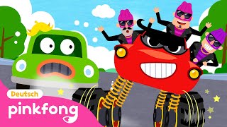 StraßenrüpelㅣPolizei Kumpel ㅣBaby Shark DeutschㅣPinkfong, Baby Hai Kinderlieder