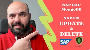 SAP CAP y MongoDB: SAPUI5 - Actualizar y borrar entidad