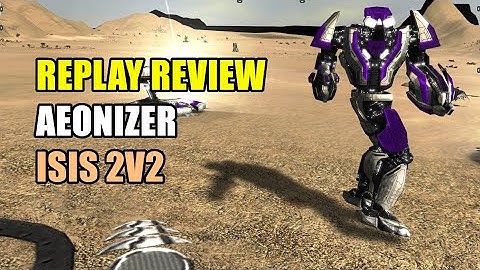 Patreon Replay Review - Aeonizer - 2v2 Fields of Isis - Supreme Commander: Forged Alliance Forever