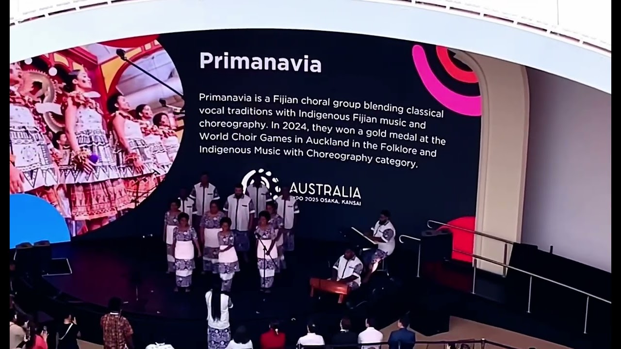 万博・オーストラリア館ステージ“PRIMANAVIA”
