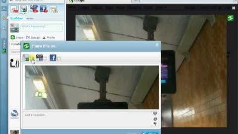 Yoono 7 Basics - Preview images shared in Twitter Updates
