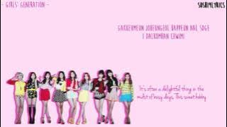 Girls' Generation (소녀시대) - Lazy Girls Lyrics [Color Coded/ENG/ROM]
