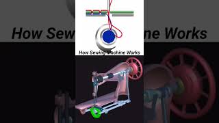 كيف تعمل آلة الخياطة?How does a sewing machine work