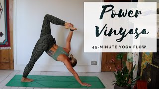 POWER VINYASA | 45-Minute Yoga Flow | CAT MEFFAN