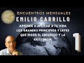 "Aprende a aplicar a tu vida los grandes principios y leyes que rigen el universo" #EmilioCarrillo 1