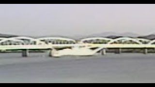 水管橋、３秒で崩落　カメラに映像　和歌山