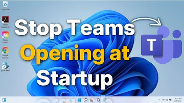 MS Teams uitschakelen zodat deze automatisch wordt weergegeven in Windows 11