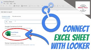 How to Connect Excel Sheet with Looker Studio 2024 | How to Import Excel Files in Looker Studio