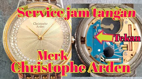 Service jam tangan merk Cristophe Arden dengan ser...