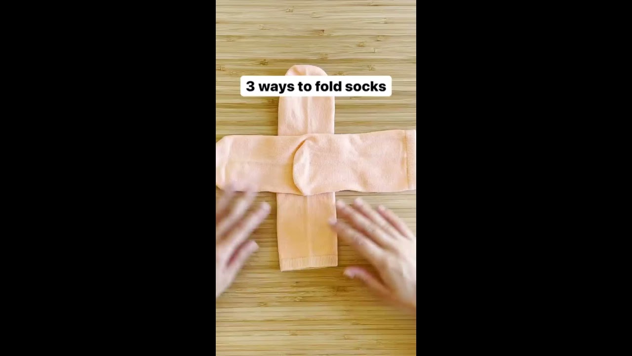 How To Fold Your Socks In 3 Easy Ways