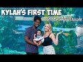 TAKING BABY KYLAH TO THE AQUARIUM FOR THE FIRST TIME! *SHE LOVED IT*