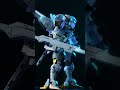 HG gundam calibarn custom final shoot #witchfrommercury  #gundam #shorts #gunplabuilder  #asmr