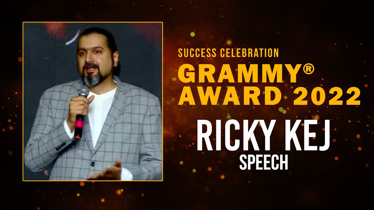 Ricky Kej  Speech |GRAMMY AWARD WINNER'S Success Celebration | Ricky Kej | Stewart Copeland