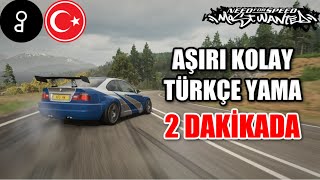 NFS MOST WANTED TÜRKÇE YAMA NASIL YAPILIR NEED FOR SPEED TÜRKÇE YAMA NASIL YAPILIR NFS MW TÜRKÇE