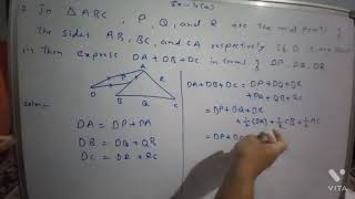 Addition of Vectors Ex: 4(a) Problem: 2 Intermediate.