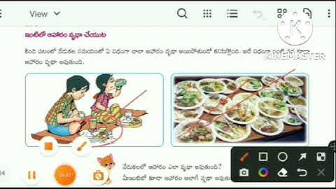 AP TET & DSC // 4th EVS//5. మనం తినే ఆహారం// bits explanation