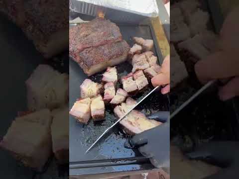 Beef belly burnt