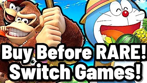 13 Nintendo Switch Games To Buy Before RARE & EXPENSIVE!