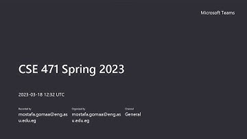 CSE471 - Computer Controlled Systems Lecture 5