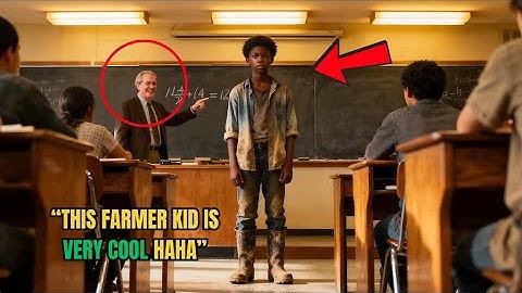 Math Professor Wrote a Wrong Equation on the Board to Test a Farmboy — But He Was a Genius