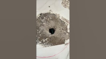 Hao hụt thất thoát nước đã có thiết bị siêu âm đường ống nước rò rỉ #sieuamnuoc #plumber #plumbing