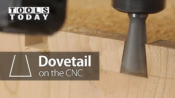 Dovetail Router Bits on the CNC | ToolsToday