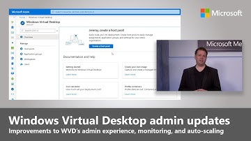 Windows Virtual Desktop updates for admins (2020)