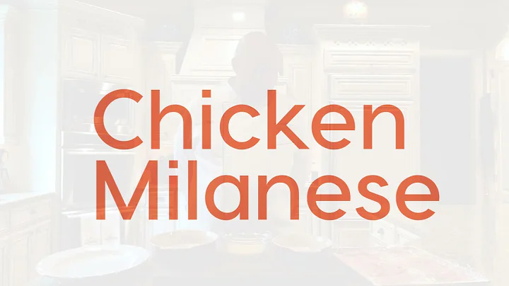 Chef Patrick Fischer - Chicken Milanese
