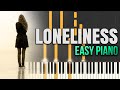 Frederic Bernard - Loneliness [Piano Tutorial] (Synthesia)