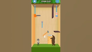 rescue cut rope puzzle stage 2152| rescue cut rope puzzle game for android and iOS #short