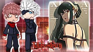 Jujutsu Kaisen React to Yor Forger as Megumi's Mother 😱 | Gacha React | US / BR