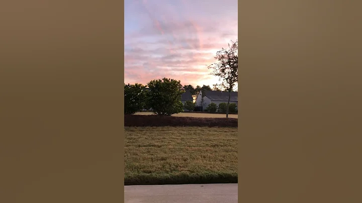 Sunrise time lapse, Del Webb, Wilmington, Thanksgi...